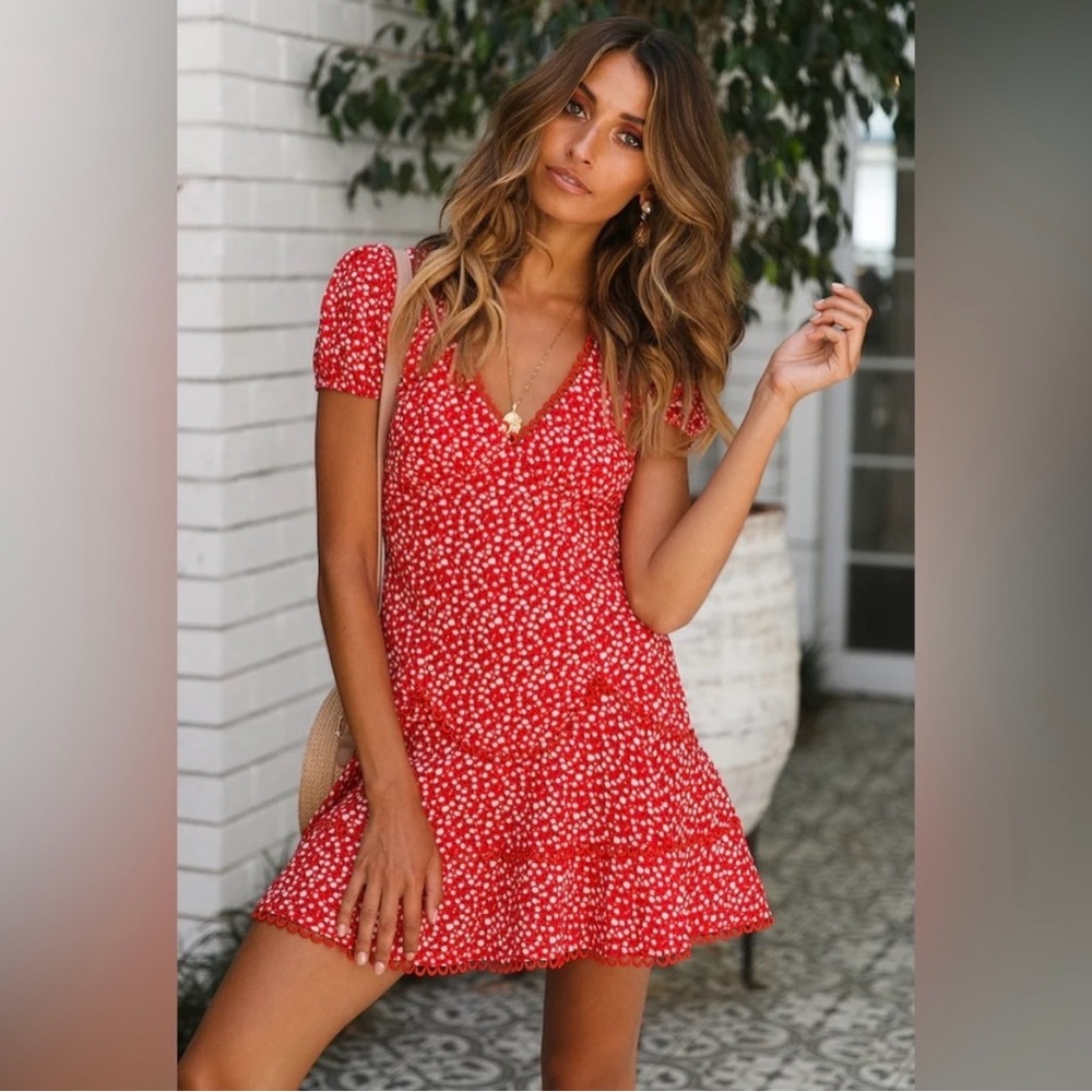 Hello Molly Red Dress